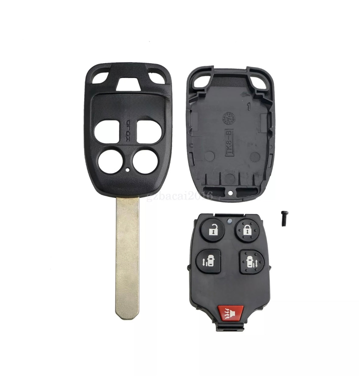 2011-2013 Honda Odyssey / 5-Button Remote Head Key Shell and Key Case / HO01 / N5F-A04TAA / AFTERMARKET 2011-2013 Honda Odyssey / 5-Button Remote Head Key Shell and Key Case / HO01 / N5F-A04TAA / AFTERMARKET